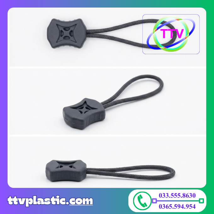 Gia Công Ép Nhựa Dây Kéo Khóa – Mã TK07 gia công Ép nhựa dây kéo khóa – mã tk07