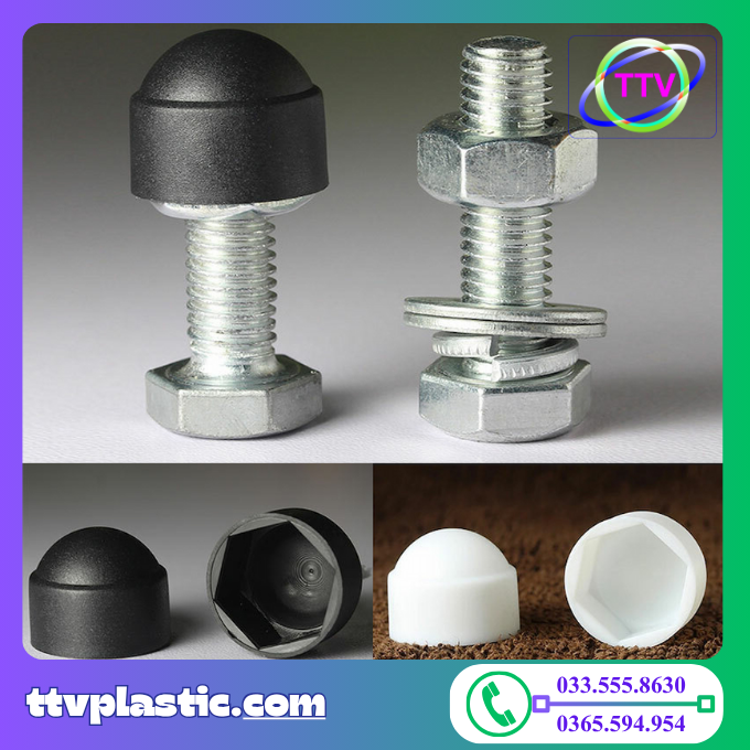 Xưởng Sản Xuất Nắp Chụp Bulong Nhựa Uy Tín - Nhận Gia Công Theo Mẫu, Số Lượng Lớn Xưởng Sản Xuất Nắp Chụp Bulong Nhựa Uy Tín - Nhận Gia Công Theo Mẫu, Số Lượng Lớn