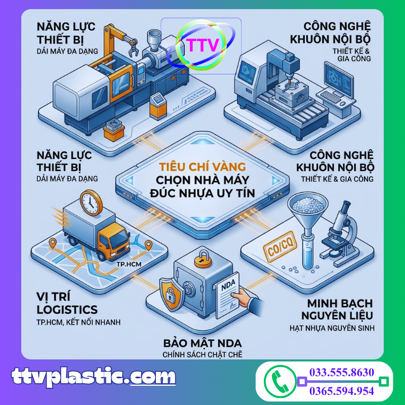 gia công đúc nhựa, gia công ép phun, xưởng đúc nhựa, nhận đúc nhựa theo yêu cầu, sản xuất linh kiện nhựa